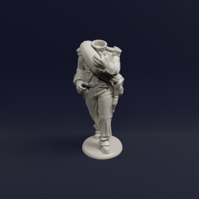 1804 1807 Napoleonic French Infantry Command Advancing 05