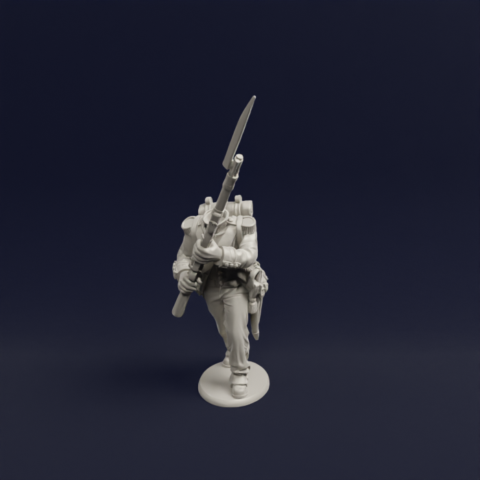 1804 1807 Napoleonic French Voltigeur High Porte 03