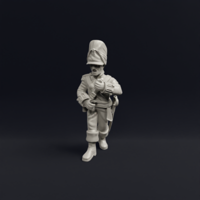1815 British Infantry Covered Shako 25 A