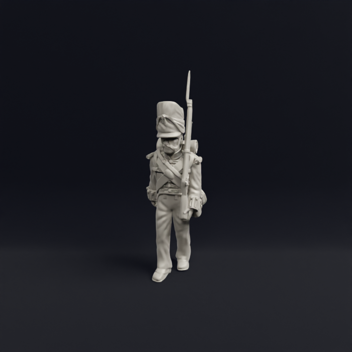 1815 British Infantry Covered Shako 3