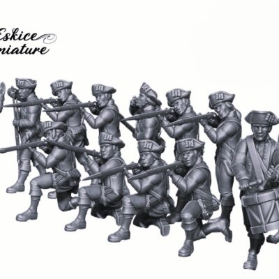 Line Infantry set 2 - American Revolutionary War