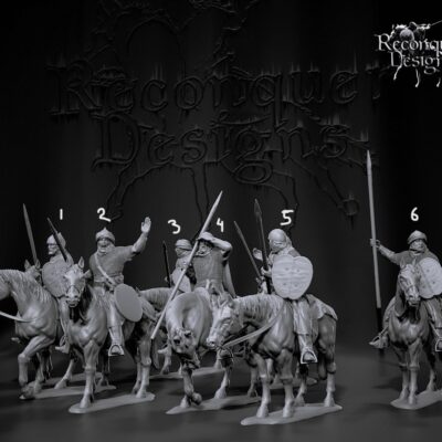 Andalusian Muslim Light Cavalry and mounted crossbowmen v6
