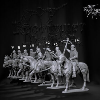 Andalusian Muslim Light Cavalry and mounted crossbowmen v8