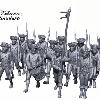 Line Infantry set 1 - American Revolutionary War
