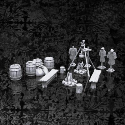 Medieval Camp Supplies Set A
