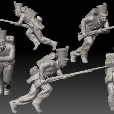 1st Legere French Chasseurs 1815 - running low v2