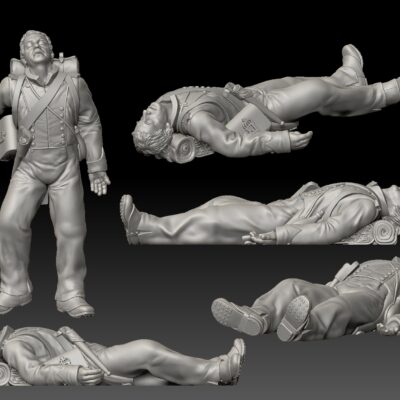 1st Legere French Chasseurs 1815 - dead
