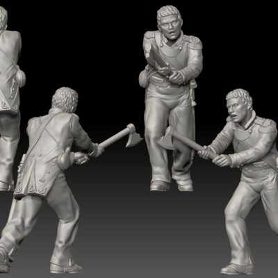 French Angry Officer 1815 at Hougoumont v3
