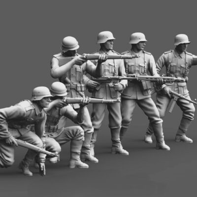 German soldiers WW2 set