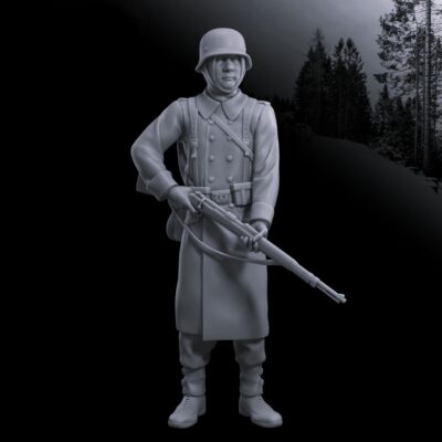 Winter German Soldier Battle of the Bulge v3 - WW2