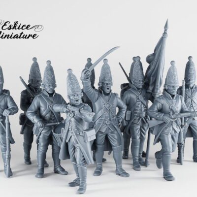 Hessian infantry in the American War of Independence