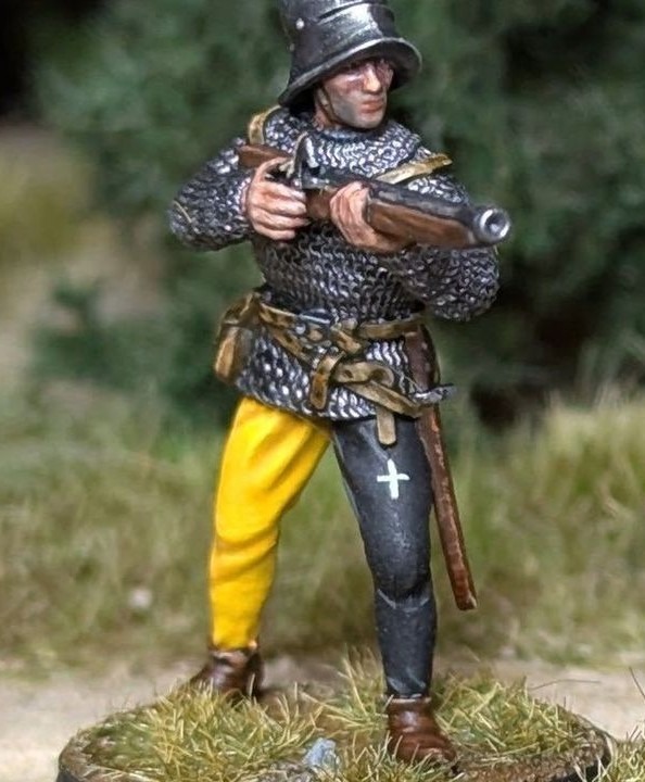 Late Medieval Swiss-German Mercenary Handgunner