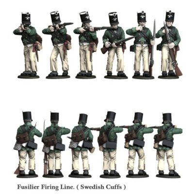 Prussian Fusiliers Firing Line 1806-1807
