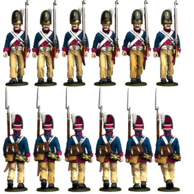 Prussian Grenadiers Marching 1806-1807
