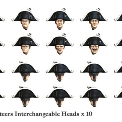 Prussian Musketeers Heads 1806-1807