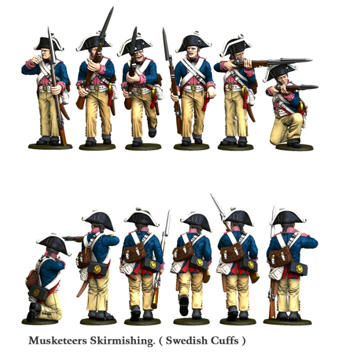 Prussian Musketeers Skirmishing 1806-1807