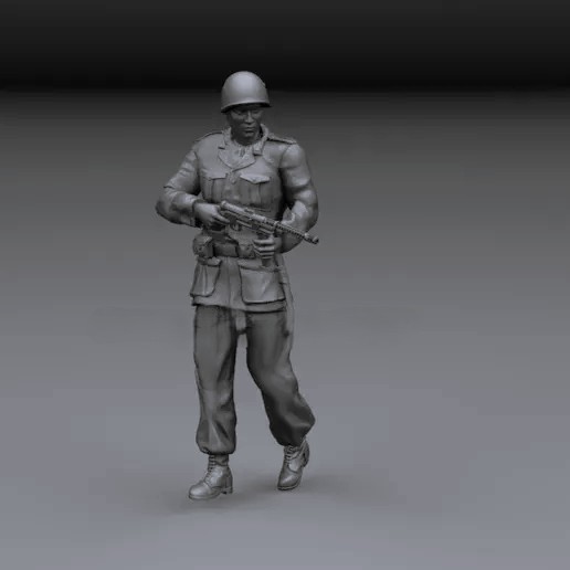 WW2 Italian soldier Folgore Division at El Alamein v2