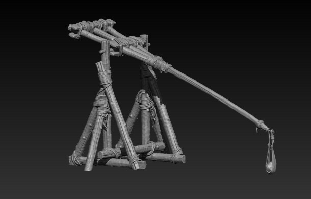 Medieval Trebuchet (no crew)
