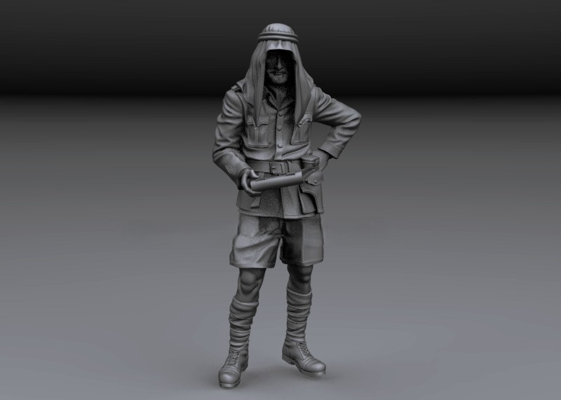 WW2 British SAS Officer - North Africa