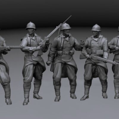 WW2 French soldiers Set