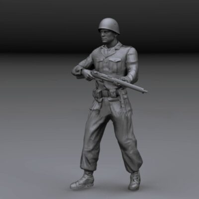 WW2 Italian soldier Folgore Division at El Alamein