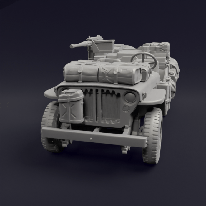 Willys Jeep - WW2 North Africa