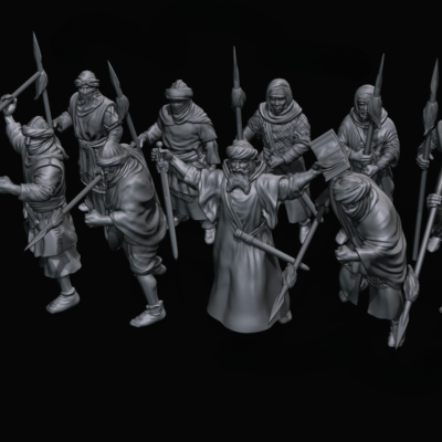 Ben Yusefs Black Guards full set of 10