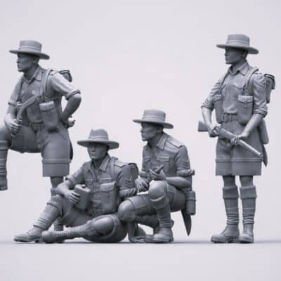 British Army Gurkhas - WW2 set