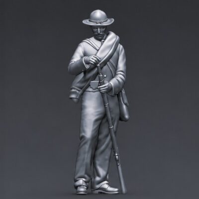 Confederate Soldier Attacking V3