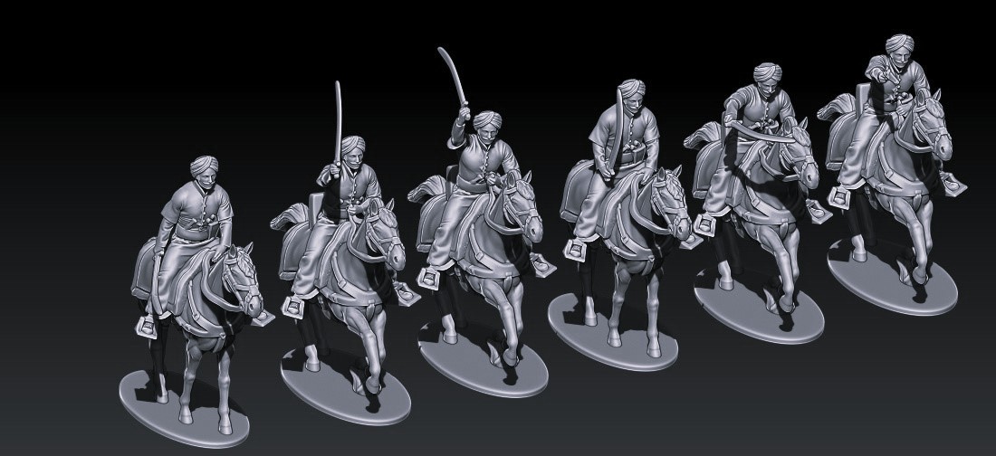 French Napoleonic Egyptian Mameluks