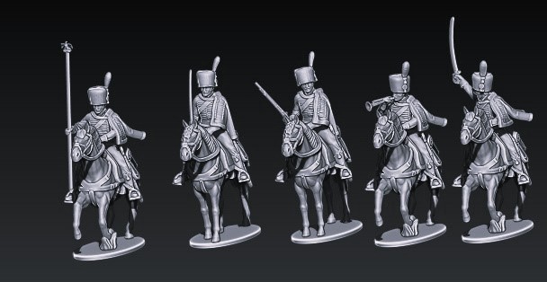 French Napoleonic Guard Chasseurs a Cheval Part1