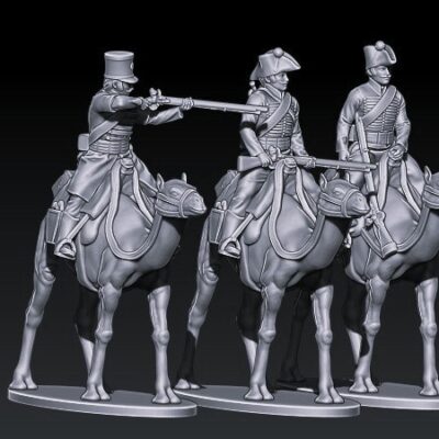 French Napoleonic Wars French Dromedary Regiment Mounted part1