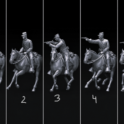 Iron Brigade Cavalry Attacking v3