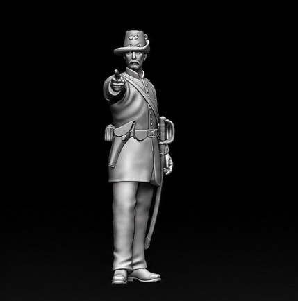 Iron Brigade Officer Aiming