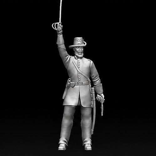 Iron Brigade Officer Shouting