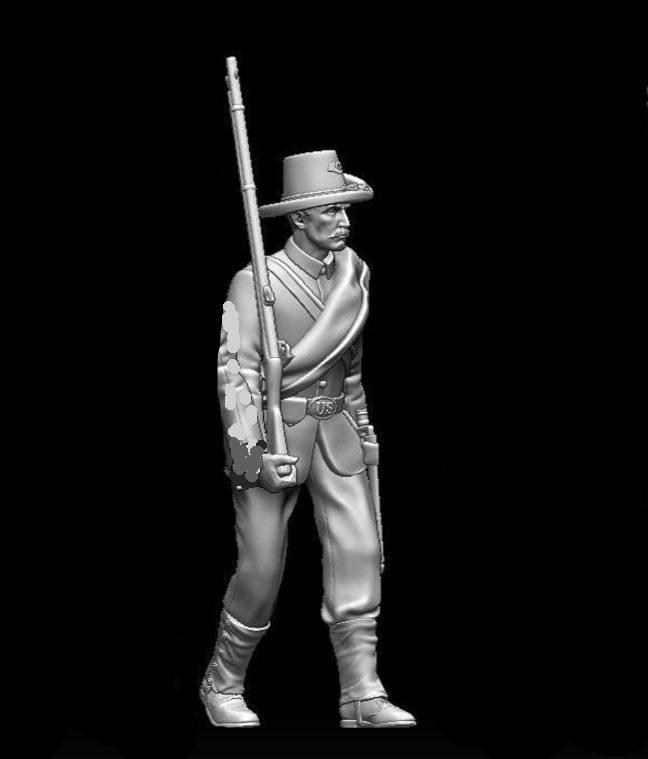 Iron Brigade Soldier Marching V3