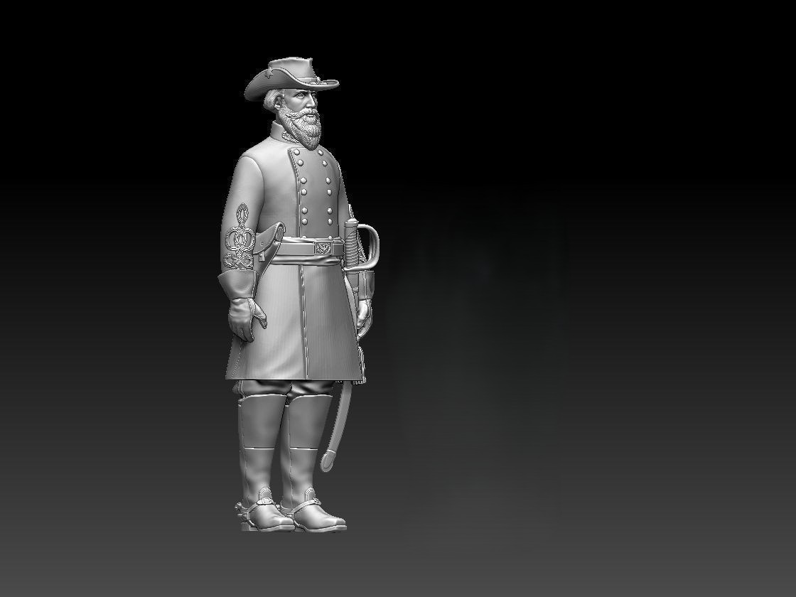 Jeb Stuart Confederate States Army General V2