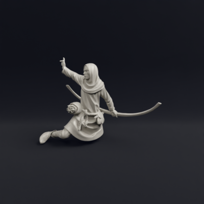 Medieval Wounded Archers 6a