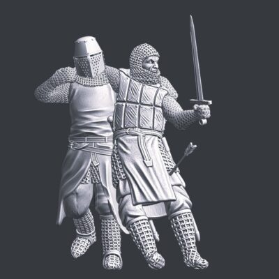 Medieval battlefield evacuation