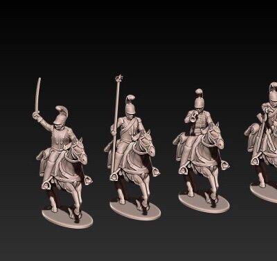 Napoleonic French Carabiniers With Helmet Part1