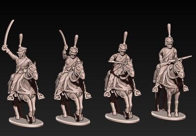 Napoleonic French Chasseurs a Cheval Part1
