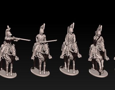 Napoleonic French Dragoons Mounted Part1