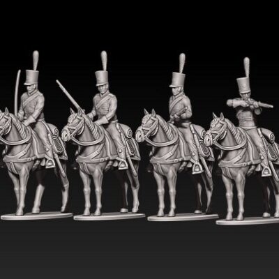Napoleonic French Early Hussars Without Palisse Part2