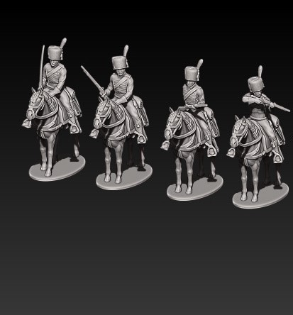 Napoleonic French Guard Chasseurs Without Palisse Part1