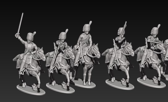 Napoleonic French Guard Horsegrenadiers Part1
