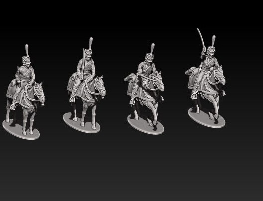 Napoleonic French Hussars No Palisse Part2