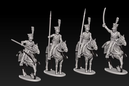 Napoleonic Polish Uhlans part1