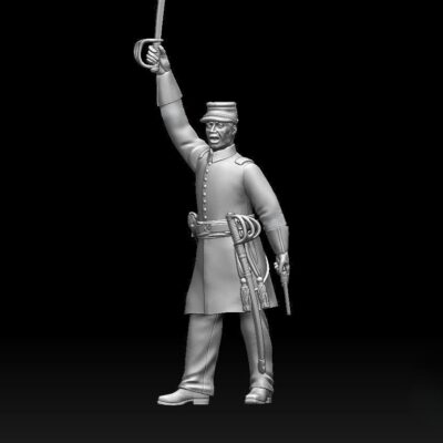 Union Officer Raised Sabre