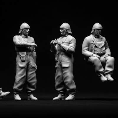 WWII Polish Armored Crew
