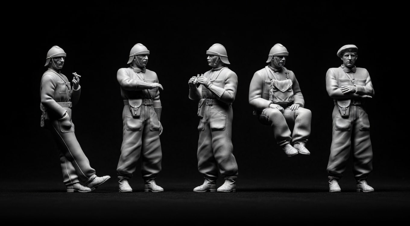 WWII Polish Armored Crew